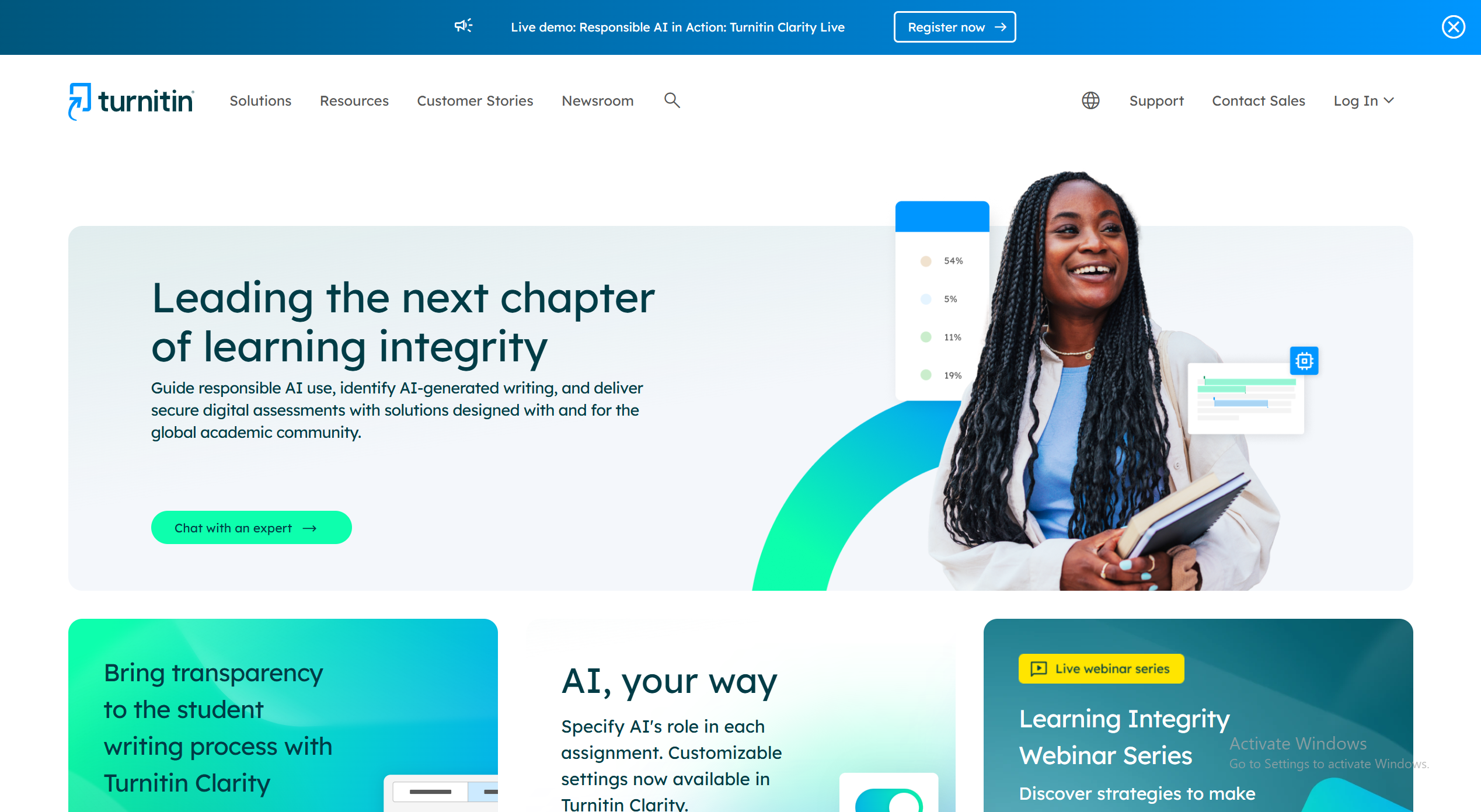 Turnitin — детектор для академічної перевірки