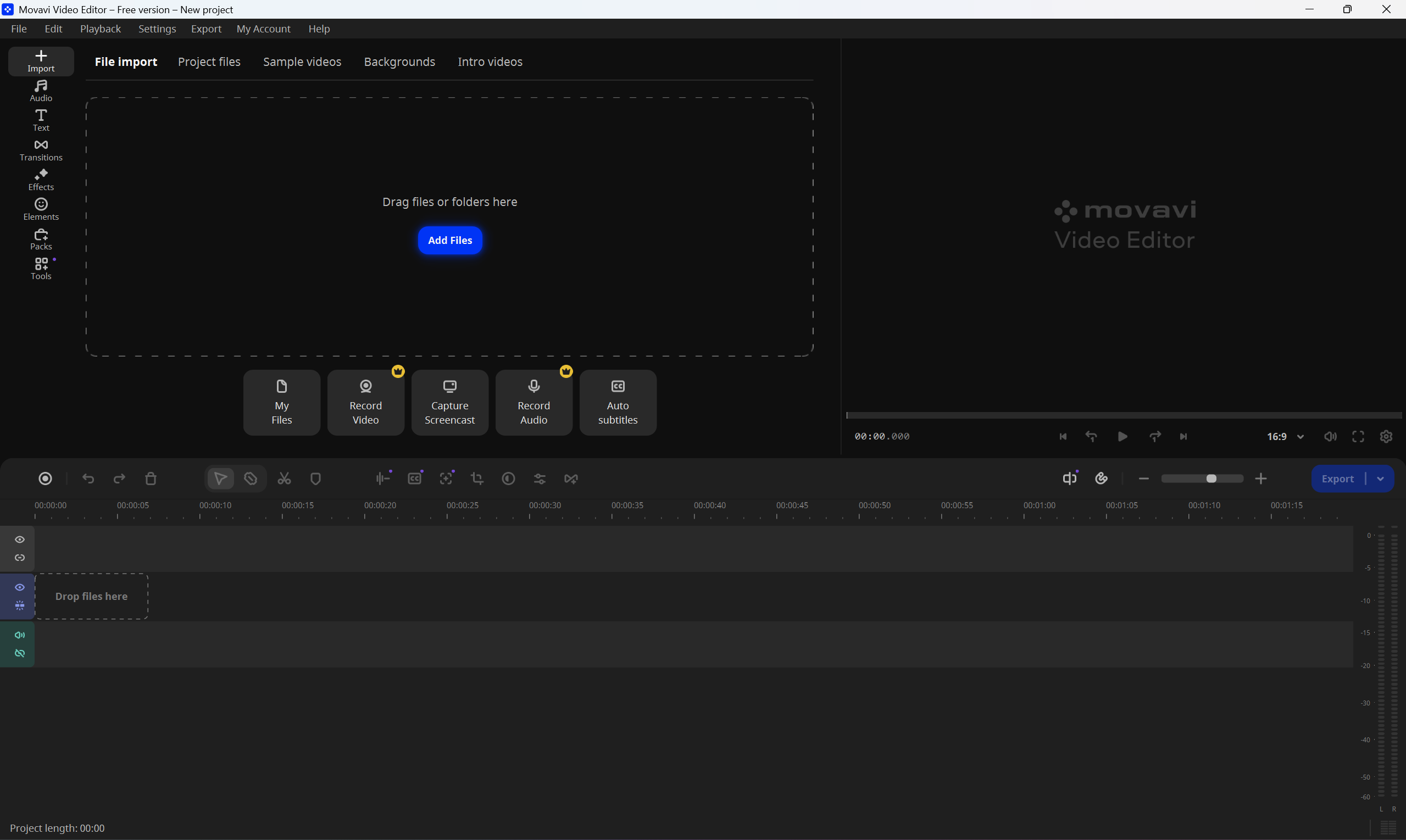 Редактор відео Movavi Video Editor