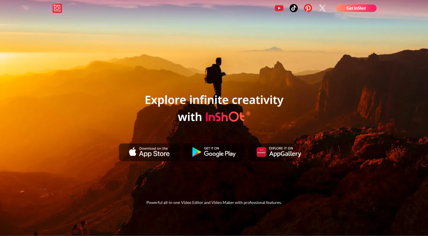 Монтаж відео на телефоні InShot