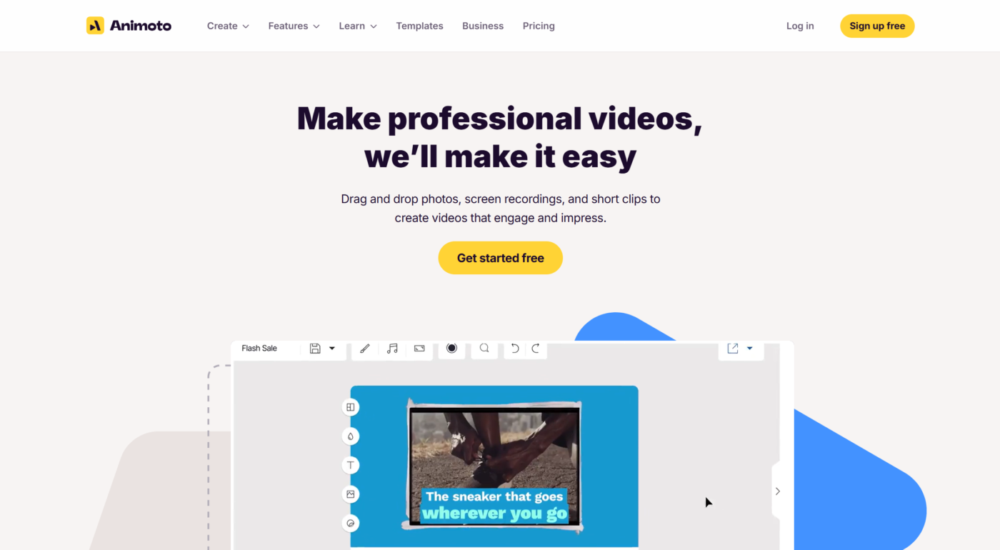 Створення відеороликів Animoto